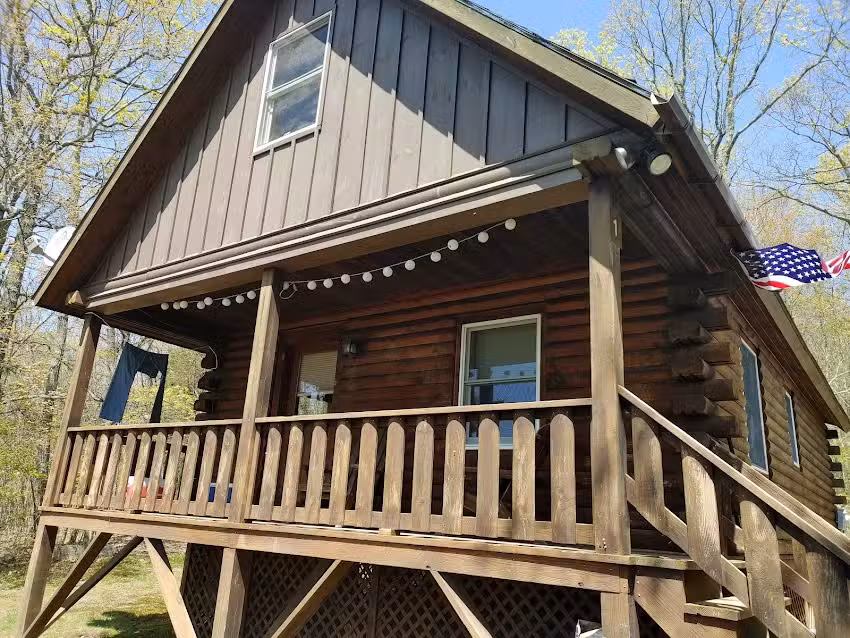 Bass Mountaintop Cabin Rental