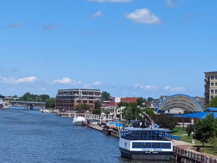 Bay City Boat Lines &ndash; Wenonah Park Dock
