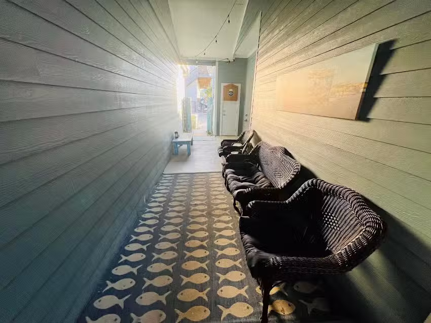 Blue Crab Shack Pirates Bay #218 in Port Aransas