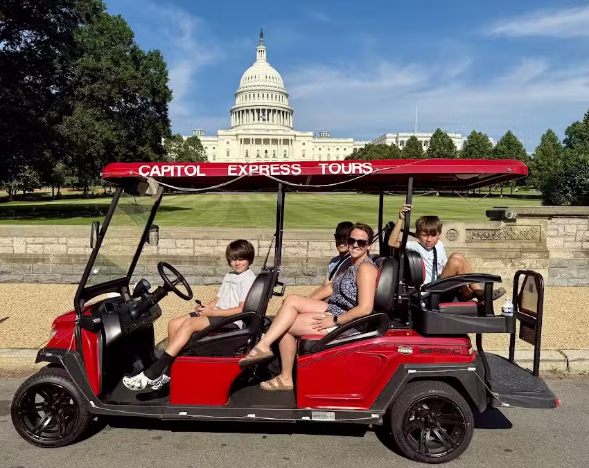 Capitol Express Tours, Washington DC Golf Cart Tours