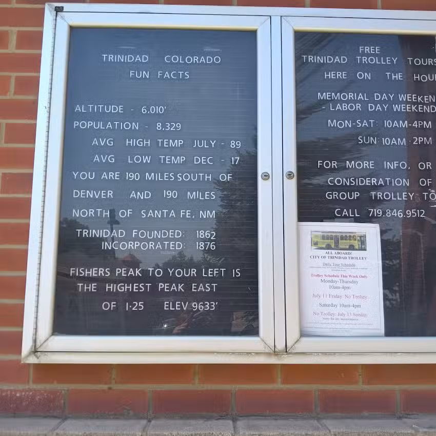 Colorado Welcome Center &ndash; Trinidad