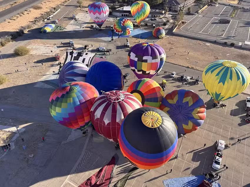 Confetti Balloons &ndash; Hot Air Balloons, Utah