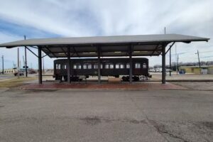 Corsicana Visitor Center and Interurban car