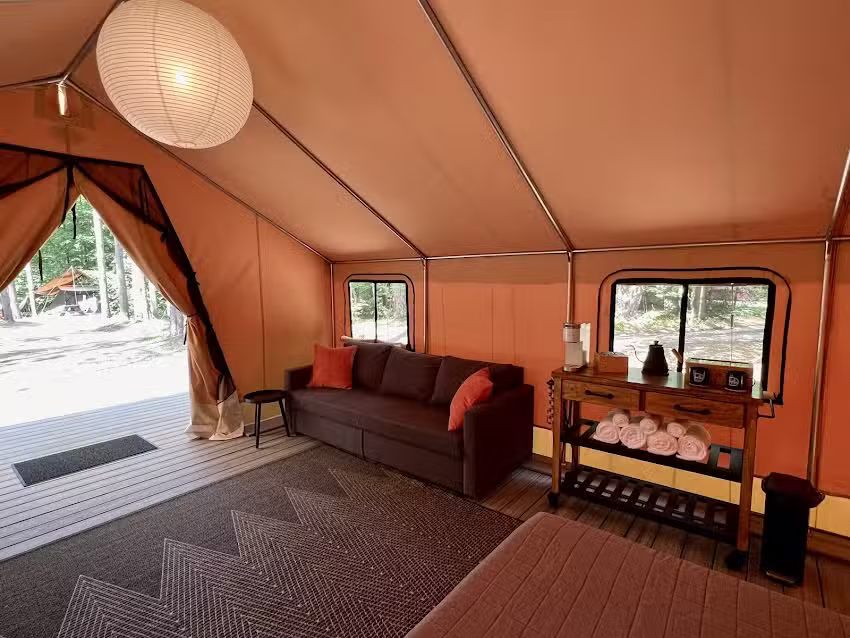 Desert of Maine – Cabins & Glamping