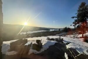 Eagle Ridge Log Home Vacation Rental at Newfound Lake