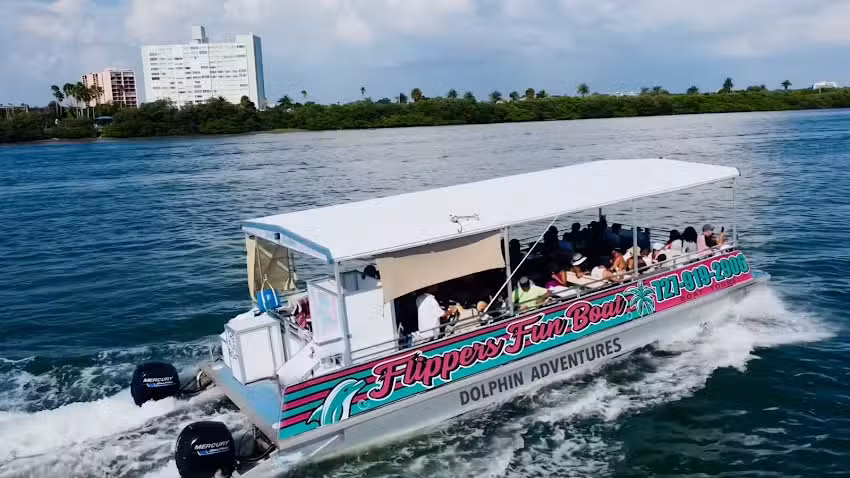 Flippers Fun Boat Clearwater &ndash; #1 Dolphin Tour