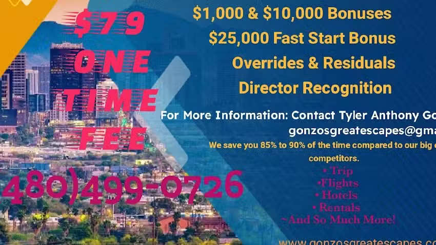 Gonzo&rsquo;s Great Escapes Travel Agency