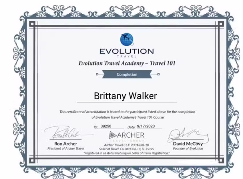 Infinity Travels by Brittany