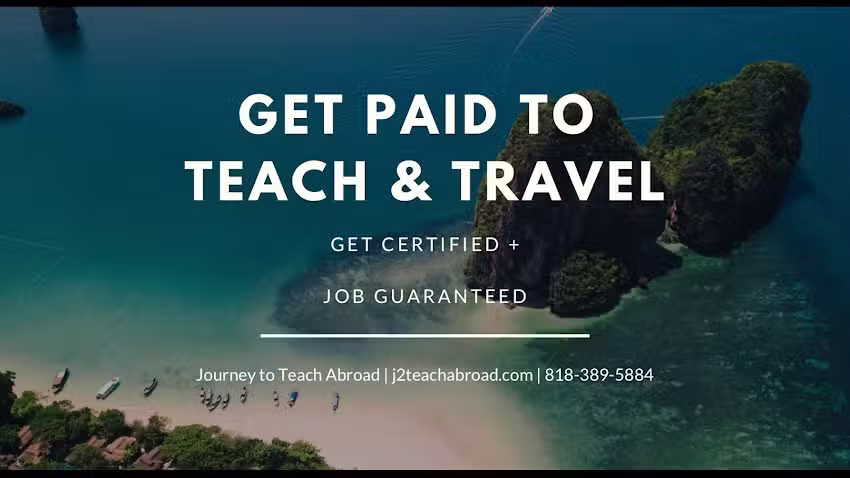 Journey to Teach Abroad