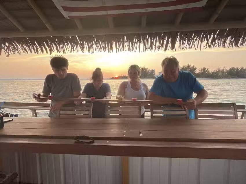 Low Tide Tours Tiki Boat