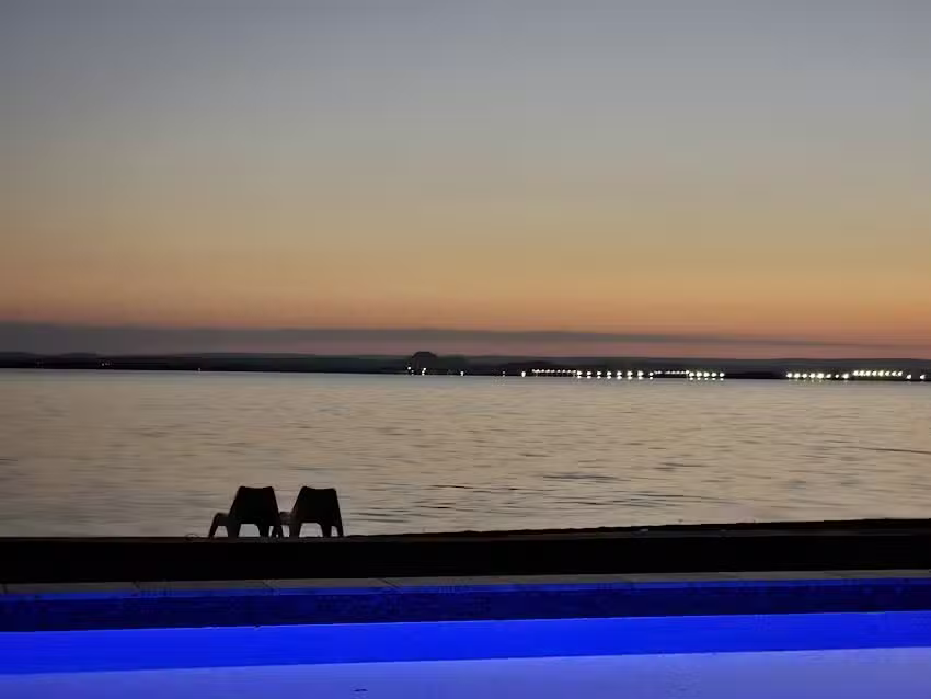 Moon river lake house