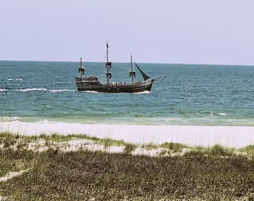 Orange Beach Pirate Ship