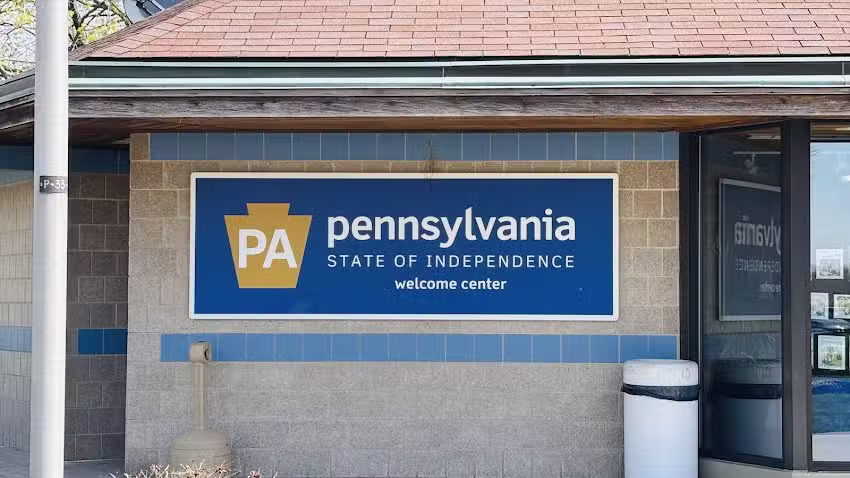 PA Welcome Center I-83 North