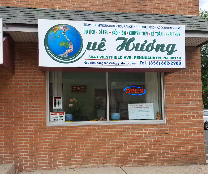 Que Huong Travel, Immigration & Tax Services
