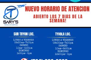 Sary’s Travel & Tax Services