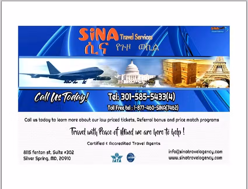 Sina International Travel