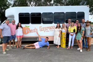 The Peach Express Wine Tours Fredericksburg,TX