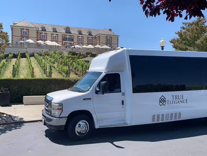 True Elegance Tours & Transportation | Napa Charter Bus | Sprinter Limo | Wedding Shuttles