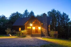 Vail Log Cabin by Peak Properties of Maine