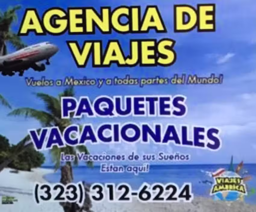 Viajes America Travel Agency Y Paqueteria