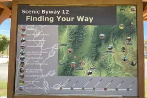 Visitor information Sign about Tropic