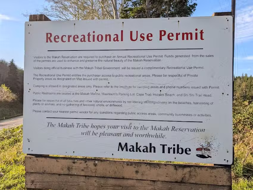 Welcome to the Makah Indian Reservation