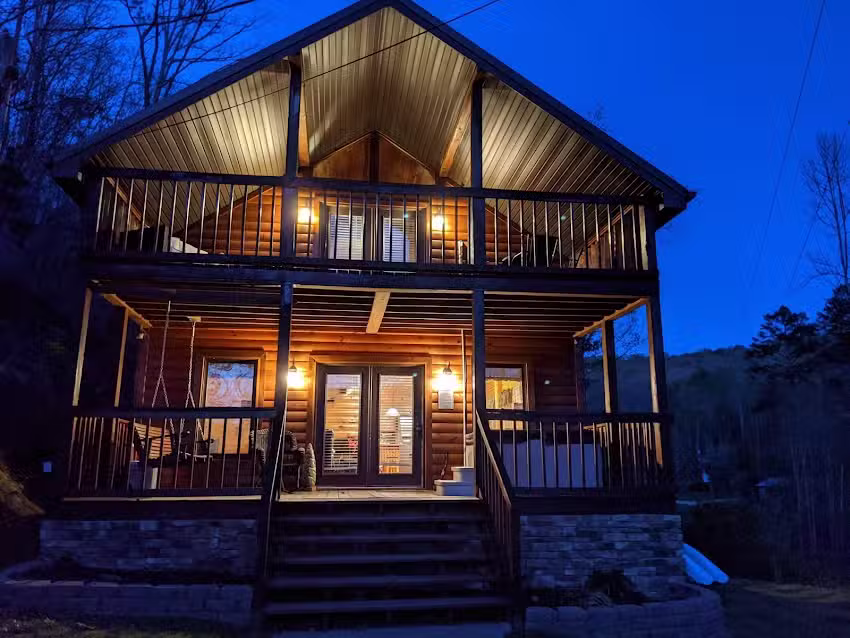 Yatesville Lake Cabin Rental &ndash; Heavens Porch